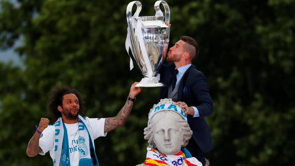 Real Madrid's Sergio Ramos